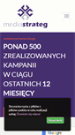 Mobile Screenshot of mediastrateg.pl
